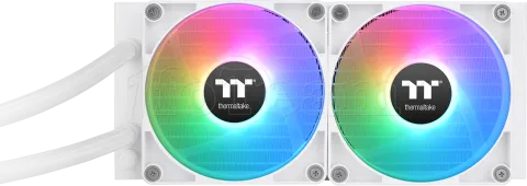 Photo de Kit Watercooling AIO Thermaltake TH V2 RGB - 240mm (Blanc)
