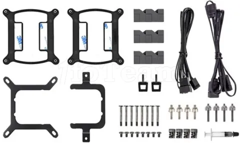 Photo de Kit Watercooling AIO Thermaltake TH V2 RGB - 240mm (Noir)