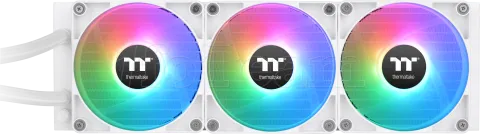 Photo de Kit Watercooling AIO Thermaltake TH V2 RGB - 360mm (Blanc)