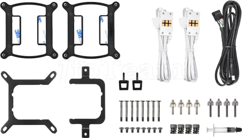Photo de Kit Watercooling AIO Thermaltake TH V2 Ultra EX RGB - 280mm (Blanc)