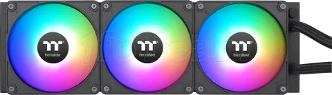Photo de Kit Watercooling AIO Thermaltake TH V2 Ultra EX RGB - 420mm (Noir)