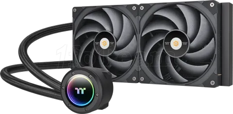 Photo de Kit Watercooling AIO Thermaltake ToughLiquid Ex Pro RGB - 280mm (Noir)