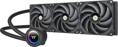 Photo de Kit Watercooling AIO Thermaltake ToughLiquid Ex Pro RGB - 420mm (Noir)