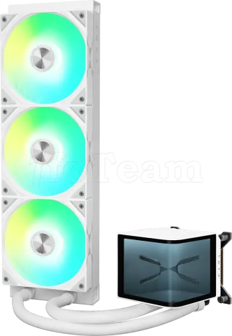 Photo de Kit Watercooling AIO Tryx Panorama RGB - 360mm (Blanc)