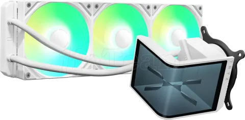 Photo de Kit Watercooling AIO Tryx Panorama RGB - 360mm (Blanc)