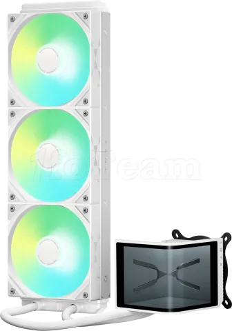 Photo de Kit Watercooling AIO Tryx Panorama SE - 360mm (Blanc)