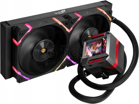 Photo de Kit Watercooling AIO Valkyrie Syn RGB - 240mm (Noir)