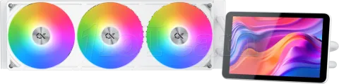 Photo de Kit Watercooling AIO Xigmatek Connect Pro RGB - 360mm (Blanc)