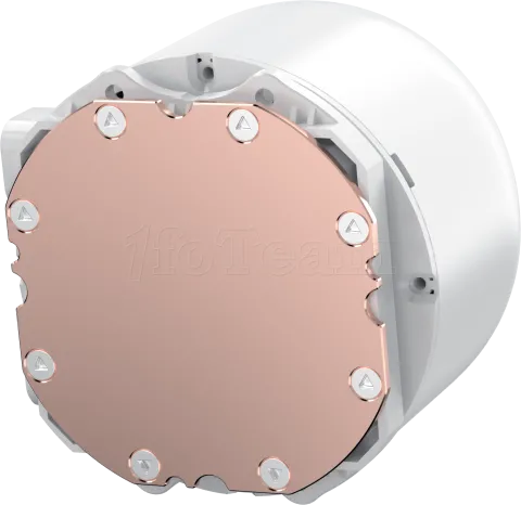 Photo de Kit Watercooling AIO Xigmatek Connect Pro RGB - 360mm (Blanc)