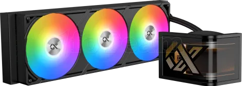 Photo de Kit Watercooling AIO Xigmatek Connect Ultra RGB - 360mm (Noir)