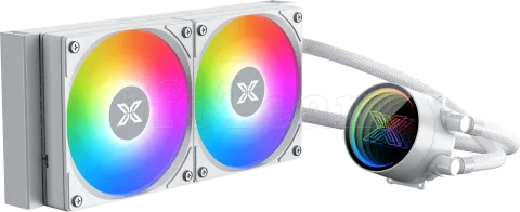 Photo de Kit Watercooling AIO Xigmatek Fenix II RGB - 240mm (Blanc)
