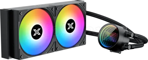 Photo de Kit Watercooling AIO Xigmatek Fenix II RGB - 240mm (Noir)