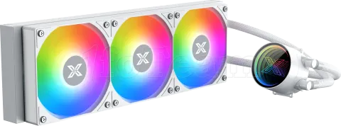 Photo de Kit Watercooling AIO Xigmatek Fenix II RGB - 360mm (Blanc)