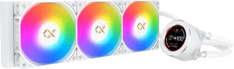 Photo de Kit Watercooling AIO Xigmatek Frozr-O II RGB - 360mm (Blanc)