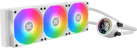 Photo de Kit Watercooling AIO Xigmatek Liquid Killer Digital RGB - 360mm (Blanc)