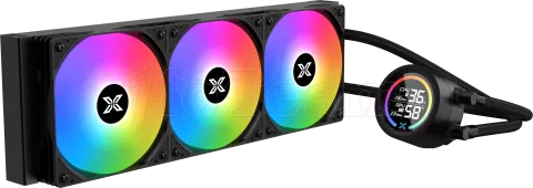 Photo de Kit Watercooling AIO Xigmatek Liquid Killer Digital RGB - 360mm (Noir)