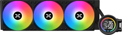 Photo de Kit Watercooling AIO Xigmatek Liquid Killer Digital RGB - 360mm (Noir)