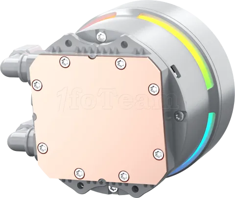 Photo de Kit Watercooling AIO Xigmatek Liquid Killer Pro Digital RGB - 240mm (Blanc)