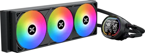 Photo de Kit Watercooling AIO Xigmatek Liquid Killer Pro Digital RGB - 360mm (Noir)
