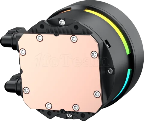 Photo de Kit Watercooling AIO Xigmatek Liquid Killer Pro Digital RGB - 360mm (Noir)