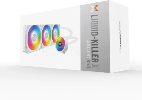 Photo de Kit Watercooling AIO Xigmatek Liquid Killer X RGB - 360mm (Blanc)
