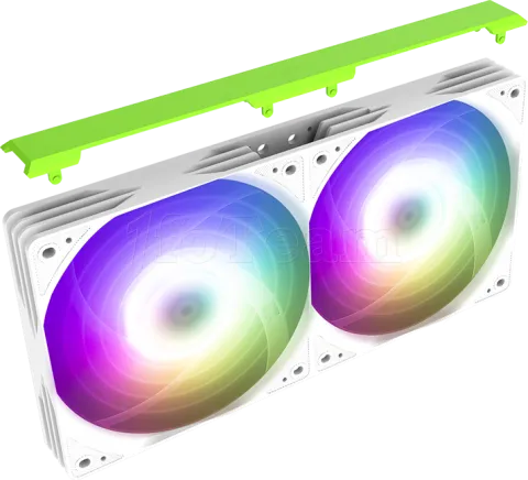 Photo de Kit Watercooling AIO Zalman ALPHA2 SE A24 ARGB - 240mm (Blanc)