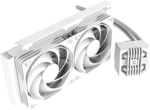 Photo de Kit Watercooling AIO Zalman ALPHA2 SE A24 ARGB - 240mm (Blanc)