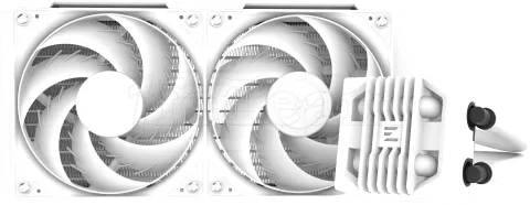 Photo de Kit Watercooling AIO Zalman ALPHA2 SE A24 ARGB - 240mm (Blanc)