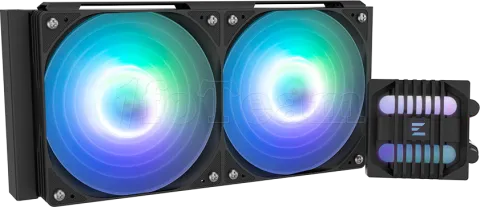 Photo de Kit Watercooling AIO Zalman ALPHA2 SE A24 ARGB - 240mm (Noir)