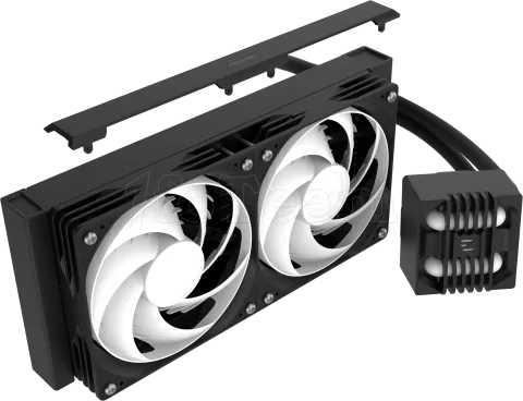 Photo de Kit Watercooling AIO Zalman ALPHA2 SE A24 ARGB - 240mm (Noir)