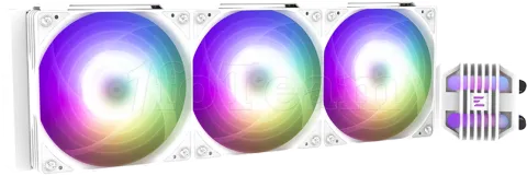 Photo de Kit Watercooling AIO Zalman ALPHA2 SE A36 ARGB - 360mm (Blanc)