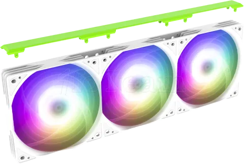 Photo de Kit Watercooling AIO Zalman ALPHA2 SE A36 ARGB - 360mm (Blanc)