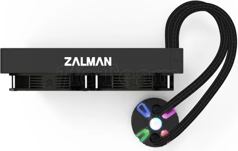 Photo de Kit Watercooling AIO Zalman Reserator5 Z RGB - 240mm (Noir)