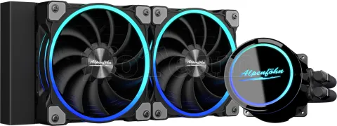 Photo de Kit Watercooling Alpenföhn Gletscherwasser 240 RGB (Noir)