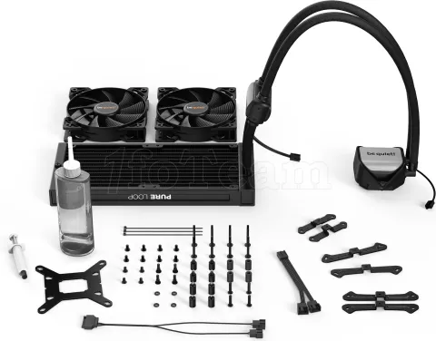 Photo de Kit Watercooling be quiet! Pure Loop 240mm (Noir)
