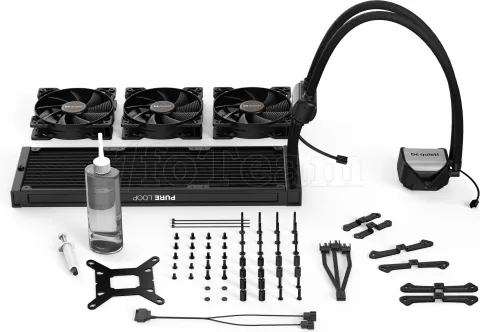 Photo de Kit Watercooling Be Quiet Pure Loop 360mm (Noir)