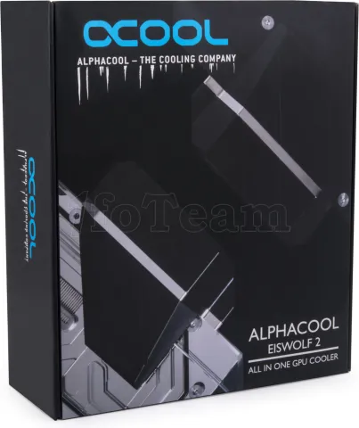 Photo de Kit Watercooling GPU AIO Alphacool Eiswolf 2 RTX 4080 Suprim RGB - 360mm (Noir)