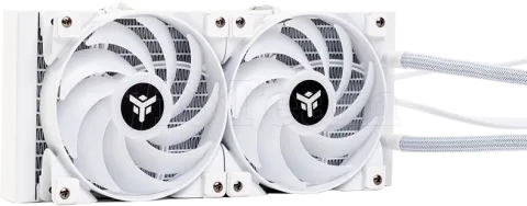 Photo de Kit Watercooling iTek Evoliq RGB - 240mm (Blanc)