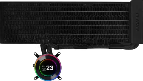 Photo de Kit Watercooling Pompe + Radiateur Lian Li HydroShift II LCD-C - 360mm (Noir) (Sans ventilateur)
