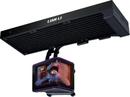 Photo de Kit Watercooling Pompe + Radiateur Lian Li HydroShift II OLED - 360mm (Noir) (Sans ventilateur)