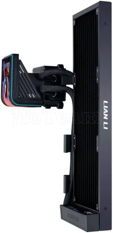 Photo de Kit Watercooling Pompe + Radiateur Lian Li HydroShift II OLED - 360mm (Noir) (Sans ventilateur)