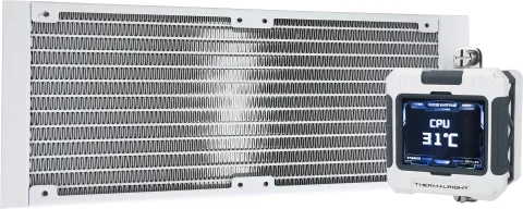 Photo de Kit Watercooling Pompe + Radiateur Thermalright Frozen Warframe X - 240mm (Blanc) (Sans ventilateur)