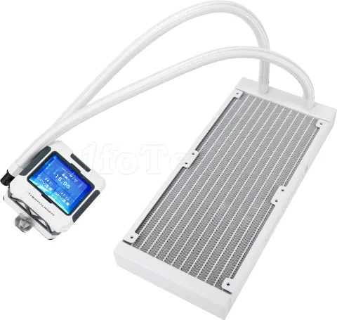 Photo de Kit Watercooling Pompe + Radiateur Thermalright Frozen Warframe X - 240mm (Blanc) (Sans ventilateur)