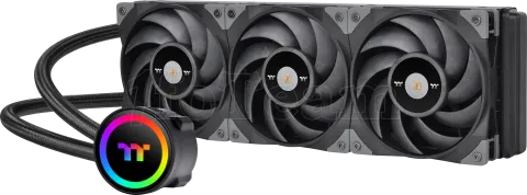 Photo de Kit Watercooling Thermaltake ToughLiquid RGB - 360mm (Noir)