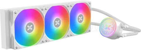 Photo de Kit Watercooling Xigmatek Fenix RGB - 360mm (Blanc)