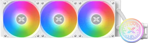 Photo de Kit Watercooling Xigmatek Fenix RGB - 360mm (Blanc)