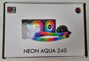 Photo de Kit Watercooling Xigmatek Neon Aqua RGB - 240mm (Noir) - SN XEN49578X1112170310 - ID 203796