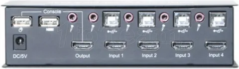 Photo de KVM Dexlan USB/HDMI/Audio 4 ports