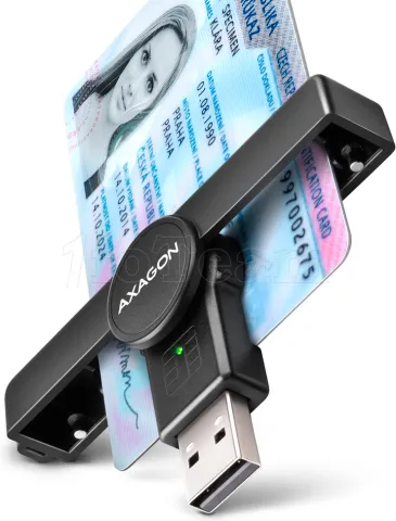 Photo de Lecteur de Cartes à puce Axagon CRE-SMPA