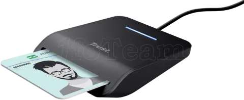 Photo de Lecteur de Cartes Externe Trust USB-C Primo (Noir)